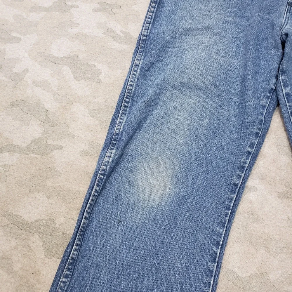 Wrangler Jeans Mens 37x34 Blue‎ 13mwz Western Cowboy Cut Denim Medium Wash